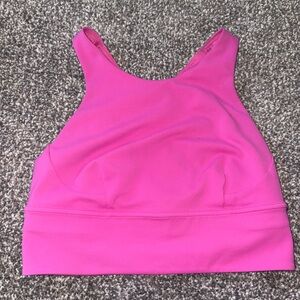 Lululemon Sonic Pink Sports Bra Size 6